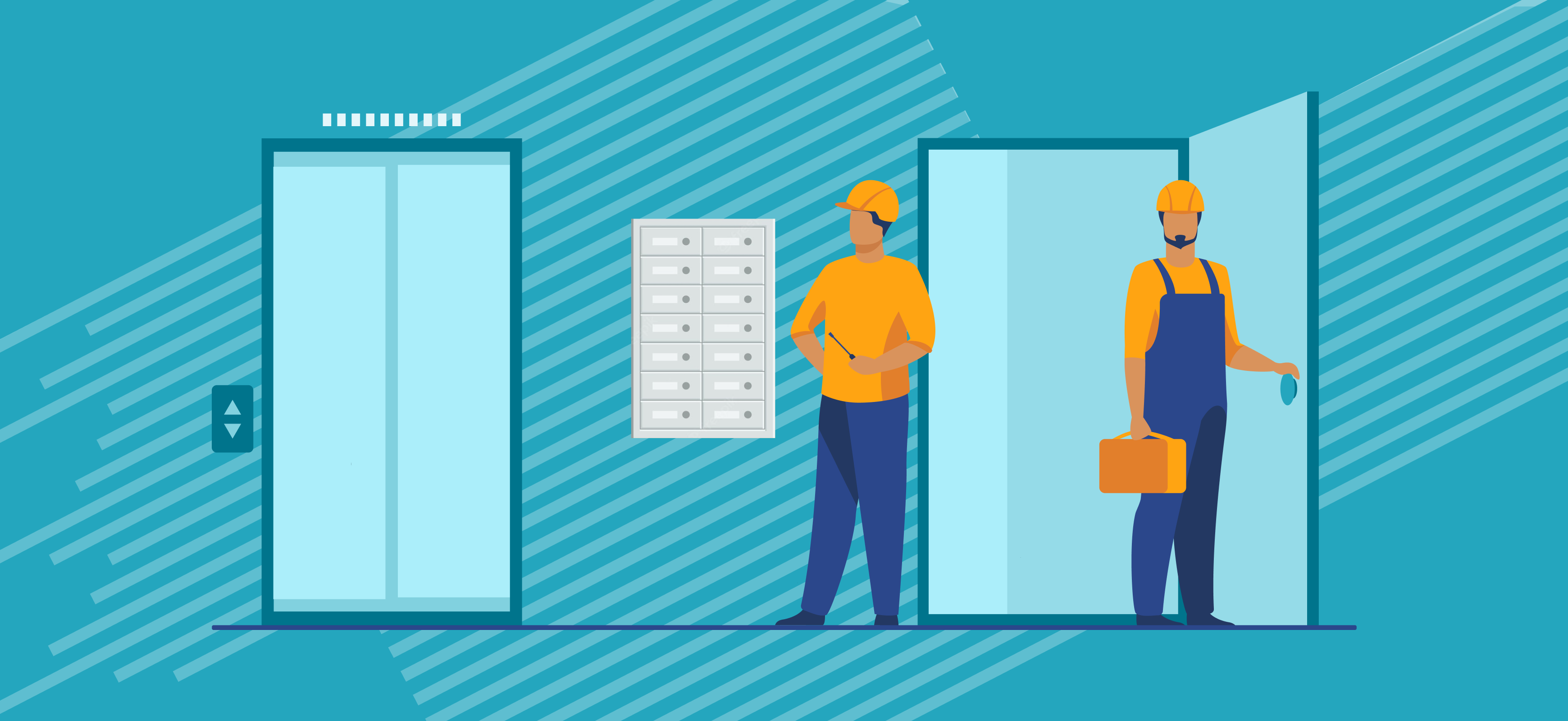 Установка почтовых ящиков в МКД