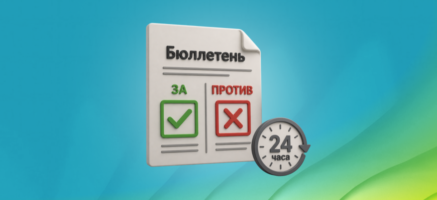 ГИС ЖКХ отключила загрузку решений за 24 часа до окончания ОСС
